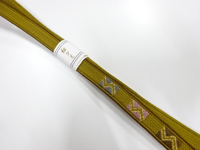  大特価品　上質　未使用品　正絹　手組帯締め